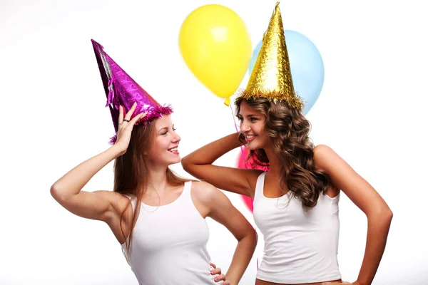 Party-Freundinnen — Stockfoto