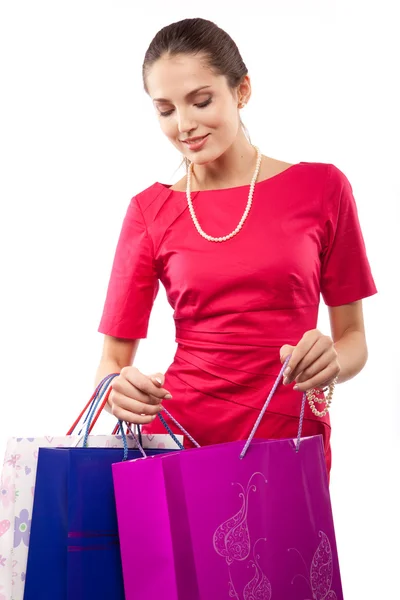Mujer comprador — Foto de Stock