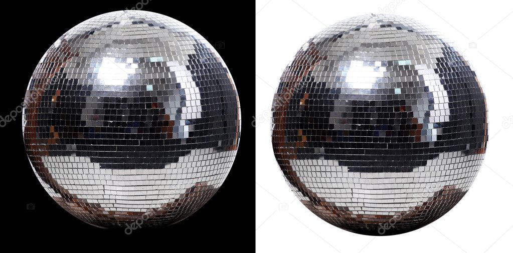 Two disco ball