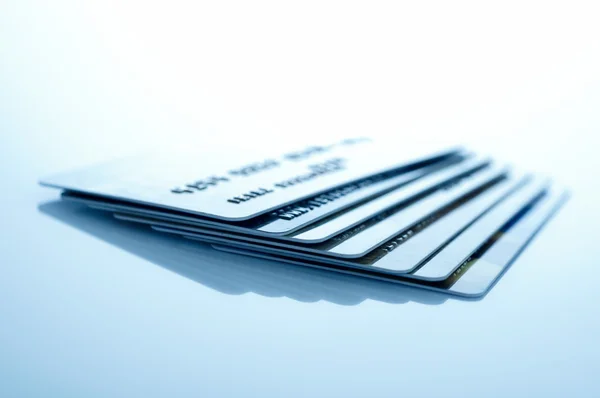Пакет кредитных карт — стоковое фото