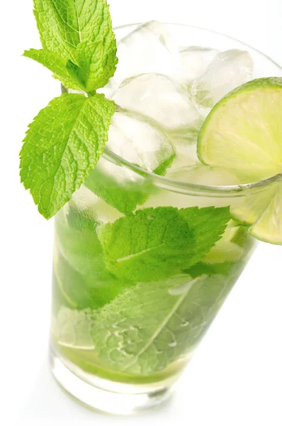Mojito cocktail on white background Stock Image