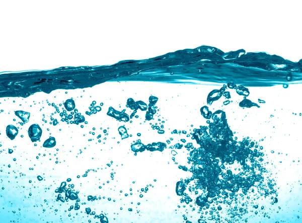 Water splashing background — Stockfoto