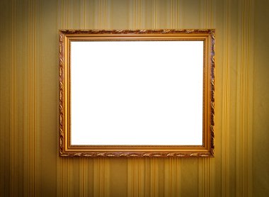 Frame on the wall clipart
