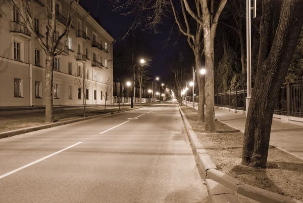 stock image Night road