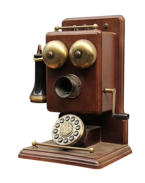 Старый телефон Стоковое Изображение