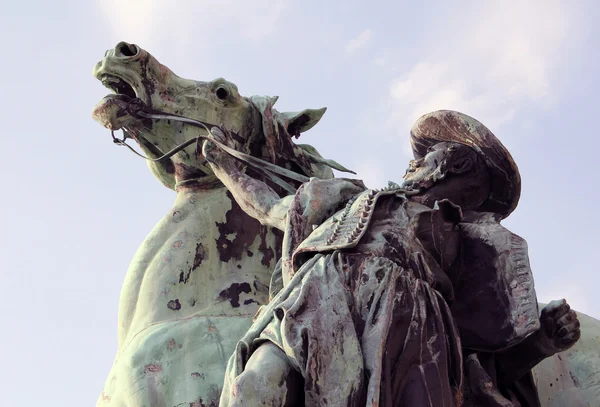 stock image Equestrian statue