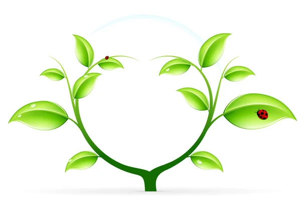 Πράσινο οικολογία — Διανυσματικό Αρχείο