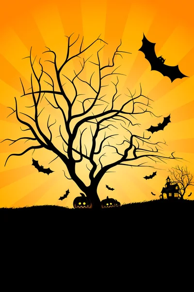 Ночь Хэллоуина — стоковый вектор