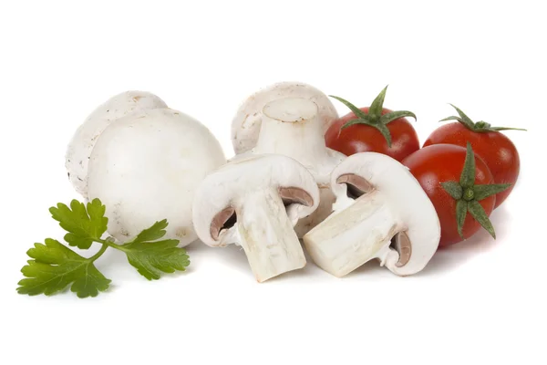 White button mushrooms — Stock Photo, Image