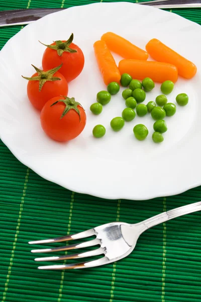 Vegetariánské jídlo — Stock fotografie