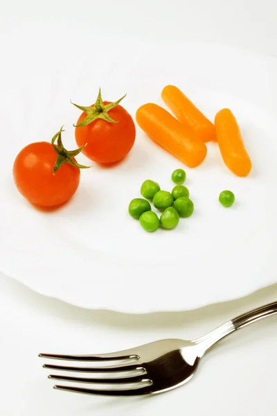 Vegetarisches Essen — Stockfoto