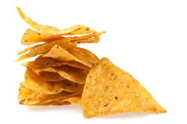 Tortilla chips slices clipart