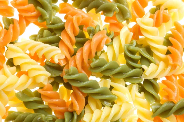 Pasta italiana tricolore —  Fotos de Stock