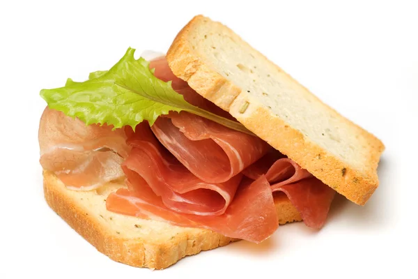 Прошутто сендвіч — стокове фото