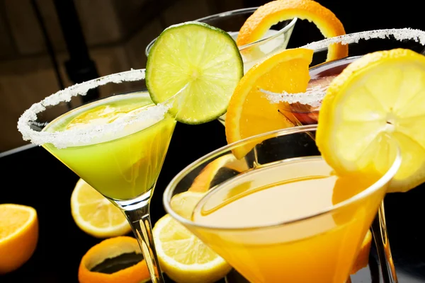 Fruit juice cocktail drink — Stock Photo, Image