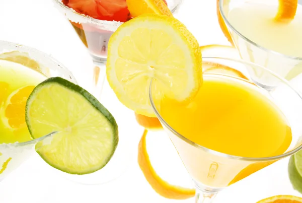 Fruit cocktail drink — Stock Photo, Image