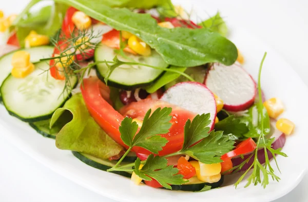 Lezzetli bahar salatası — Stok fotoğraf