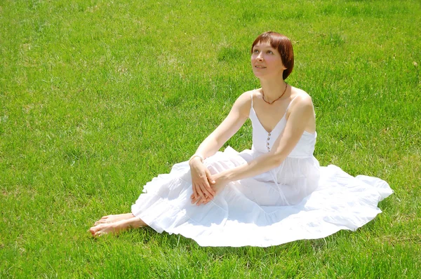 stock image Summer woman