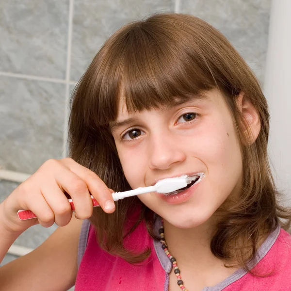 Zubní hygiena — Stock fotografie