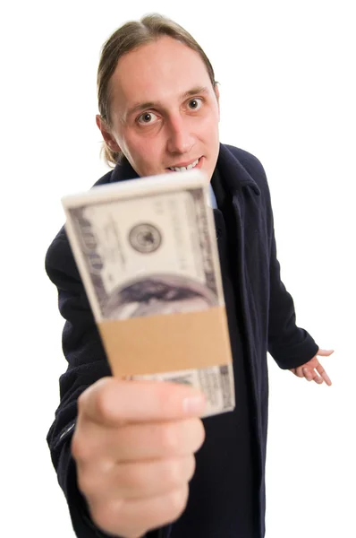 Here is Your money — Stock Photo, Image