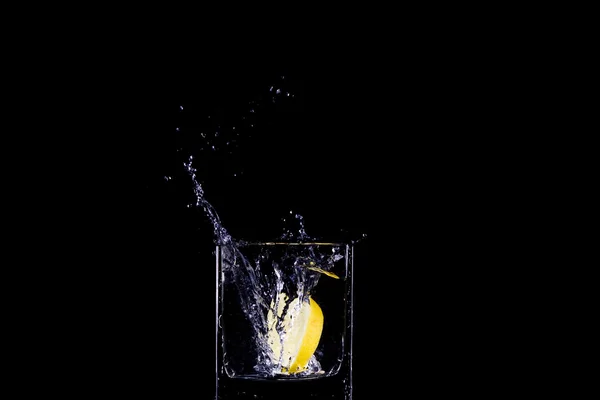 Citron splash — Stock Photo, Image