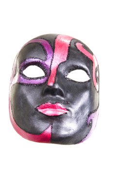 Carnival mask isolated