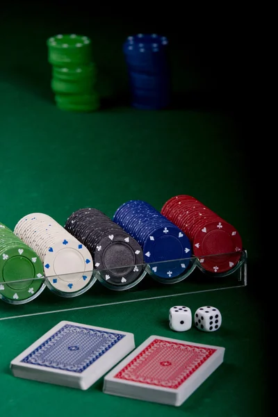 Equipo de poker —  Fotos de Stock
