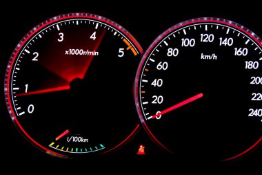 Dashboard gauges clipart