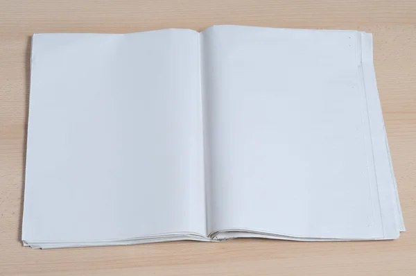 Blank newspaper Stock Picture