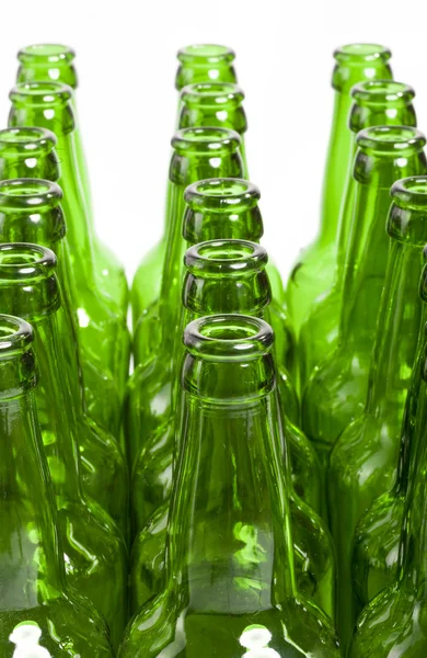 Empty glass bottles — Stock Photo, Image