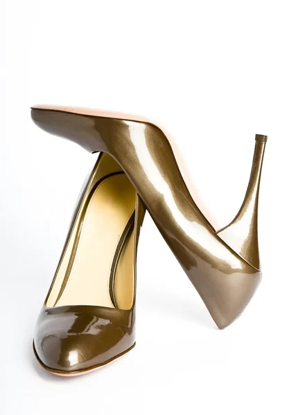 Nové elegantní boty na vysoké patě — Stock fotografie