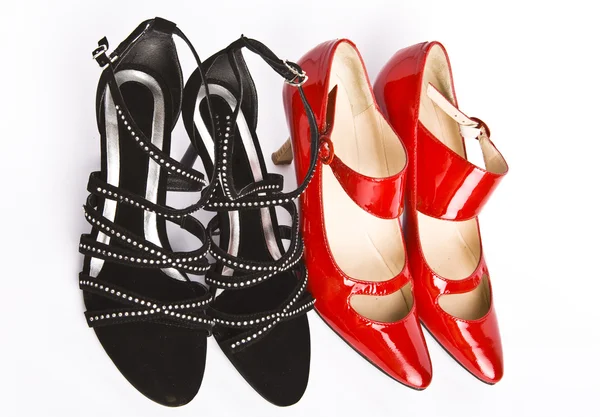 Weibliche modische neue Schuhe — Stockfoto