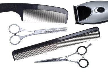 Scissors, scissors tapering, machine for clipart