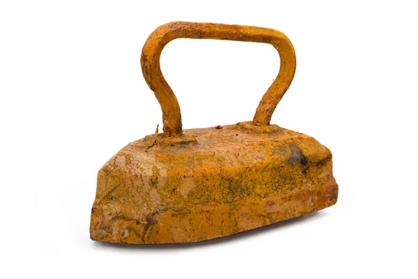 Staré rezavé železo surové železo — Stock fotografie