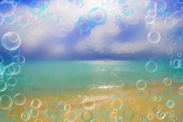 stock image Abstract background-dream about sea, rest