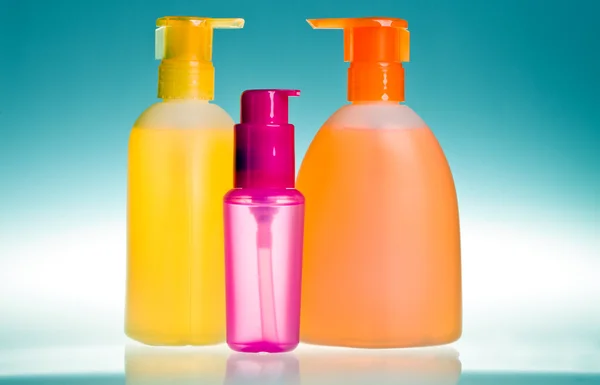 Bottles for cosmetics — Stock Photo, Image