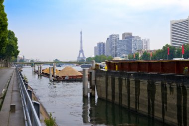 Eyfel Kulesi 'ndeki Paris sanayi tipi.