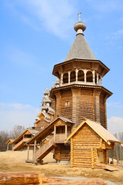 kapak tüm kutsal Meryem, Rusya (pok adı ahşap Ortodoks Kilisesi