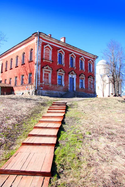 Le couvent du Sacré-Assomption. La vieille Ladoga. Russie — Photo