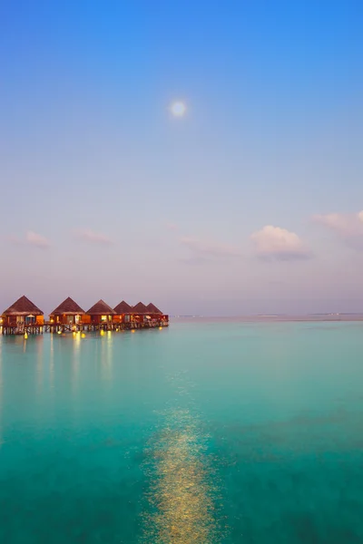 Nacht op de Maldiven — Stockfoto