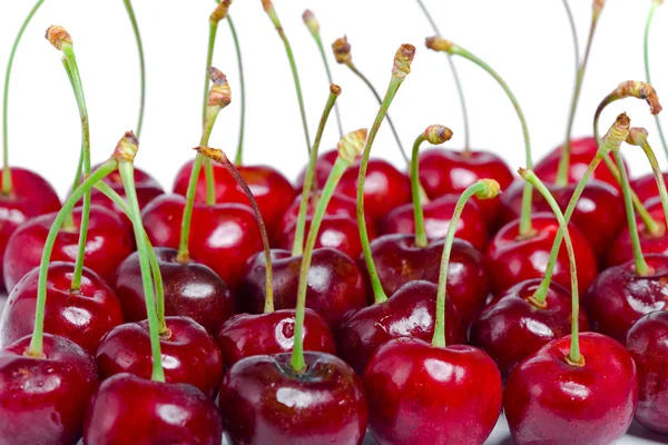 Sweet cherry on a white background — Stock Photo, Image