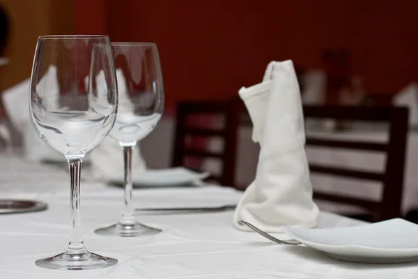 Restaurante tabe set — Fotografia de Stock