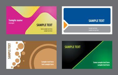 Business card background clipart