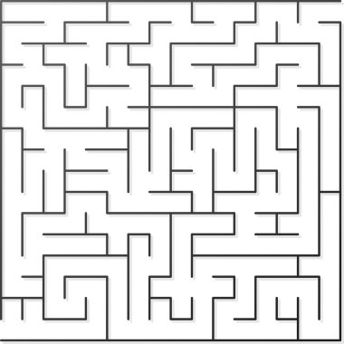 Black maze
