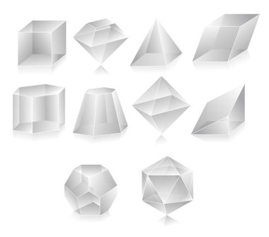 3D shape clipart