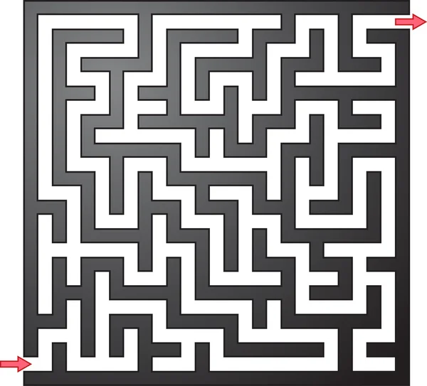 Labirinto cinzento —  Vetores de Stock