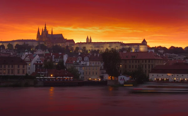 stock image Night Prague