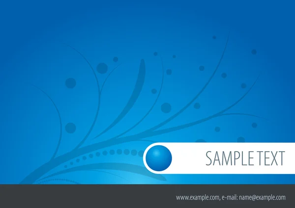 Abstract blue background — Stock Vector