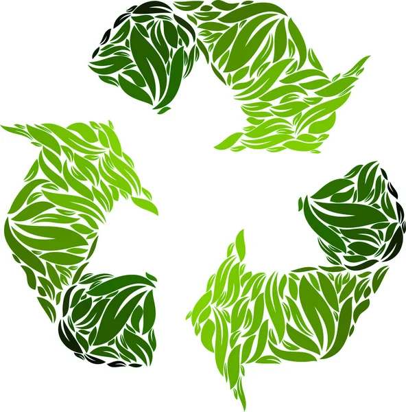 Recyclin symbol — Wektor stockowy