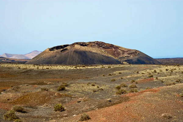 Vulcão em Lanzarote — Fotografia de Stock